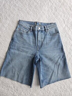 DL1961 Zoie Relaxed Denim Bermuda Jean Jorts Shorts